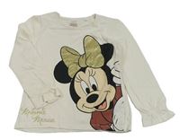 Bílé triko s Minnie C&A