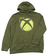 Khaki mikina s kapucí - Xbox 