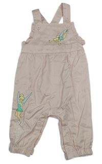 Světlerůžové laclové kalhoty se Zvonilkou a volánky Primark