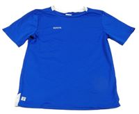 Modro-bílé sportovní tričko Kipsta 