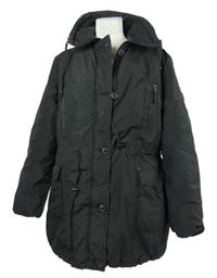 Dámská černá šusťáková zimní parka CollecionL 