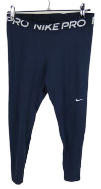 Dámské tmavomodré sportovní funkční legíny Nike 