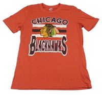 ČErvené tričko s nápisem a indiánem 