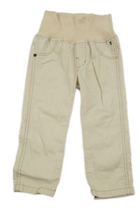 Béžové jogger rifle s úpletovým pasom Esprit