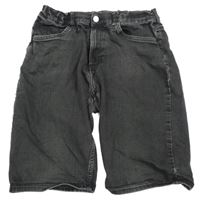 Šedé riflové kraťasy Denim Co.