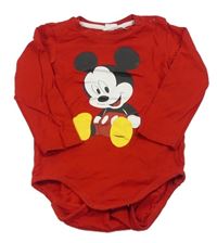 Červené body s Mickeym zn. H&M