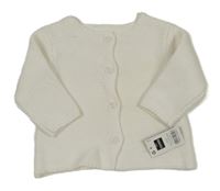 Nové - biely prepínaci sveter Dunnes