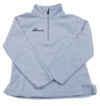 Levandulová fleecová mikina s nápisom