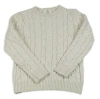 Svetlobéžový copánkový sveter H&M