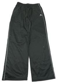 Tmavošedé sportovní funkční tepláky Domyos