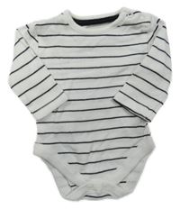 Bílo-černé pruhované body George
