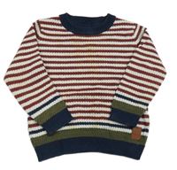 Farebný pruhovaný sveter Name it