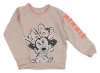 Svetloružová mikina s Minnie M&S