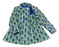 Smetanová nepromokavá jarní parka se vzorem Minoti