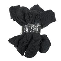 Nové - 5x- Tmavošedé melírované ponožky vel. 27-31