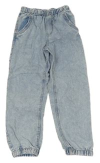 Světlemodré plísňové cuff rifle H&M