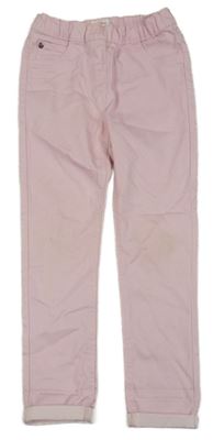 Svetloružové rifľové džegíny POCOPIANO