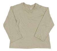 Svetlobéžové tričko H&M