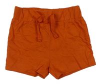 Oranžové bavlnené kraťasy Primark