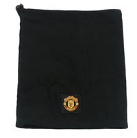 Černý fleecový nákrčník Manchester United