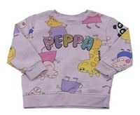 Lila mikina s Peppou a přáteli Primark