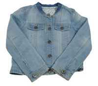 Modrá rifľová bunda zn. Nutmeg