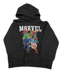 Antracitová mikina s Avengers a kapucňou H&M