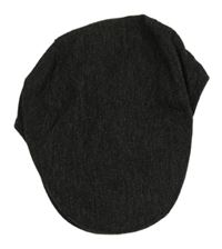 Tmavošedo-černá vzorovaná vlněná bekovka H&M