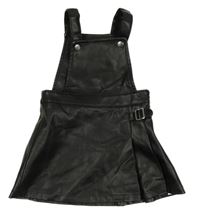 Čierne koženkové šaty Primark