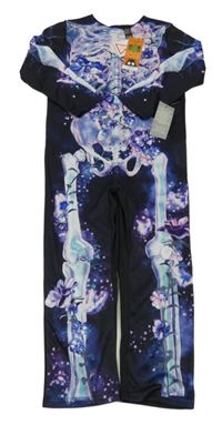 Nové - Kostým - Černý overal - kostra George