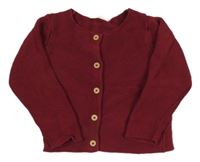 Vínový prepínaci sveter H&M