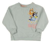 Svetlomodrá mikina s Bluey