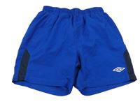 Safírové plážové kraťasy s logem Umbro