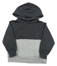Antracitovo-sivá mikina s kapucňou H&M