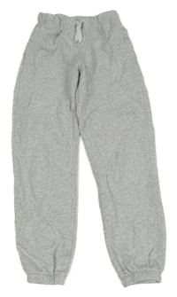 Sivé melírované tepláky H&M