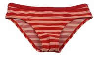 Čierno-ružové pruhované plavkové nohavičky Speedo