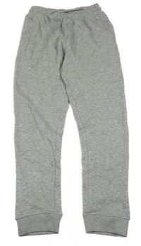 Šedé melírované slim tepláky Next