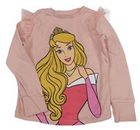 Růžové triko s Růženkou a tylovými volánky George