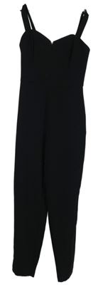 Dámský černý kalhotový společenský overal H&M