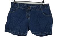 Dámské tmavomodré riflové kraťasy Denim 