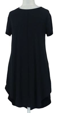 Dámské černé tričkové šaty Primark 