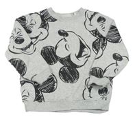Svetlosivá mikina s Mickey Mousem H&M