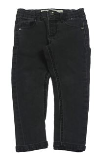 Černé skinny rifle Denim Co