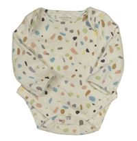 Smetanovo-barevné vzorované body Primark 