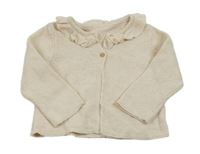 Smotanová prepínaci mikina s golierikom Matalan