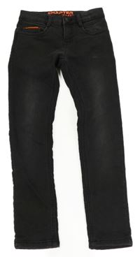 Tmavošedé teplákové skinny thermo rifle Chapter young