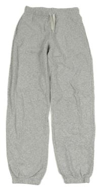 Šedé melírované tepláky H&M