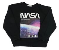 Černá mikina Nasa H&M