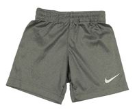 Sivé športové funkčné kraťasy Nike