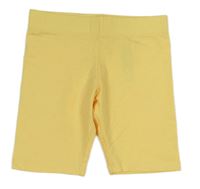 Žlté elastické kraťasy Primark